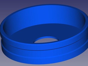 esthétique de l'anneau 24&gt22 mm le bricolage ecig ecigarette svapo vapoter vaping 3d print model - Mito3D