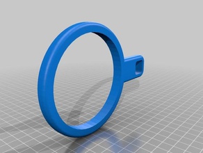 ring handle 20 oz yeti holder sport outdoors muth 3d print model - Mito3D