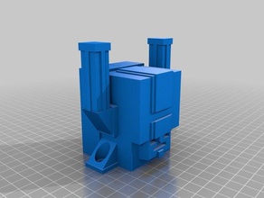 jam man head robotics 3d print model - Mito3D