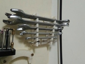 wrench holder walls organization garage llave llaves soporte llaves soporte pared tool tools wall holder