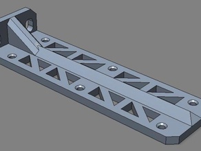 juniper srx240 montagem de cremalheira do suporte engenharia rede em rack 3d print model - Mito3D