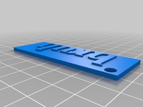 Anahtarlık gelecek 3d baskı 3d print model - Mito3D