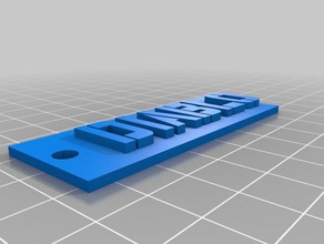 key chain mdh 3d printing 3d print model - Mito3D