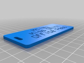 office organization customized 3d print model - Mito3D