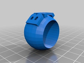 bff-ring 3d drucken 3d print model - Mito3D