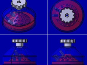 un viaje de 30 bit hex apoyo los titulares embouts hexagonaux mano herramientas 3d print model - Mito3D