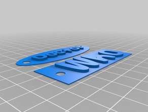 keychain mdh david 3d printing 3d print model - Mito3D