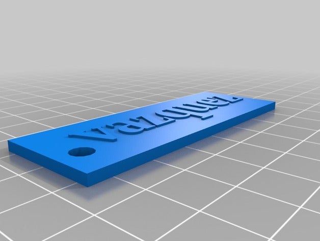 keychain de la jiv 3d l'impression 3D print model - Mito3D
