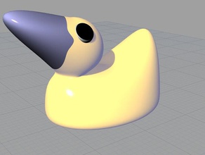 duck practice sculptures 3d print model - Mito3D