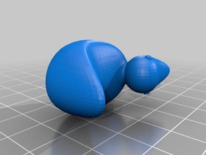 dont duck art 3d print model - Mito3D