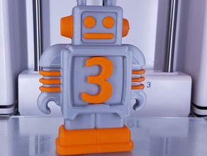 ulti3ot sinais logotipos robô ultibot ultimaker ultimaker3 3 3d print model - Mito3D