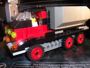 lego rim jouet jeu accessoires essieu voiture les pneus jouets le camion véhicule roue 3d print model - Mito3D