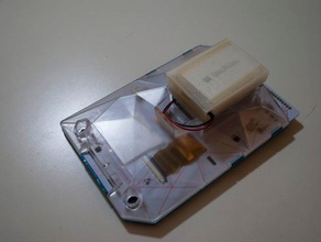 pocketchip le boîtier de la batterie l'électronique nextthingco 3d print model - Mito3D