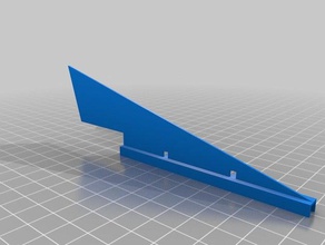 nano skyhunter tail fin rc vehicles 3d print model - Mito3D