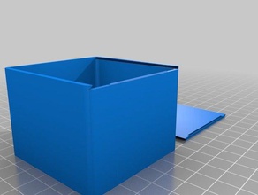 60x60x40 shipping box containers customized 3d print model - Mito3D