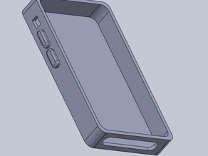 phone 5s Fall Zubehör 3d print model - Mito3D