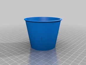 mi personalizados paramétrico neto bote copa red hidroponía aeroponics fogponics al aire libre jardín 3d print model - Mito3D