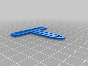 paper clip office customized 3d print model - Mito3D