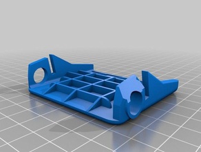 toyota yaris verso da tampa de inicialização furos bancos partes 3d print model - Mito3D