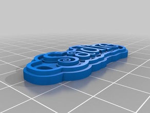 sadie Schlüsselbund Schlüsselanhänger angepasst 3d print model - Mito3D