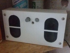 case pc stereo speaker 3d printing 3d print model - Mito3D