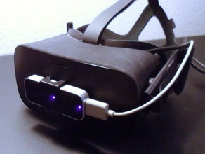 oculus rift salto suporte gadgets leap motion cv1 3d print model - Mito3D