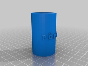popli sculptures nerd novelty pencil holder simpsons 3d print model - Mito3D