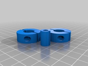 flexible Kupplung Silikon-Schlauch 3d Drucker Teile Gelenk Welle-Verbindung 3d print model - Mito3D