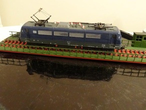 h0 plataforma giratoria hobby escala ho modelo de ferrocarril 3d print model - Mito3D