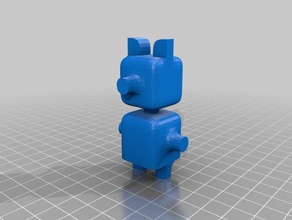 kubische Schwein - Spielzeug Spiele Ferkel trash 3d print model - Mito3D