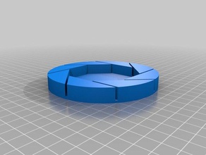 aperture science logo toy game accessories created freecad made 3d print model - Mito3D