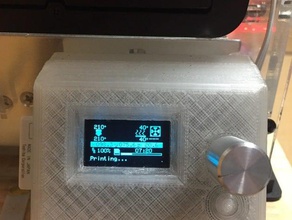 096 oled case 3d printer parts 3d print model - Mito3D