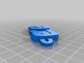 elcer keychains customized 3d print model - Mito3D