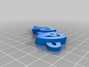 candar keychains customized 3d print model - Mito3D