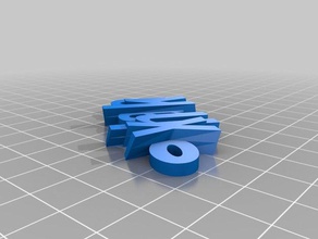 xhaka keychains customized 3d print model - Mito3D