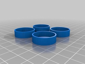 small bearing cover 2 engineering 3d print model - Mito3D