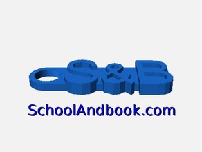 la escuela y el bookbase organización personalizado 3d print model - Mito3D
