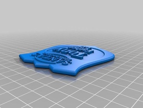 cathy elf badge santas little hacker le monete distintivi personalizzato 3d print model - Mito3D