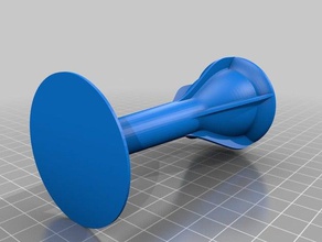 tuba mouthpiece comfort model music rose ls 3d print model - Mito3D