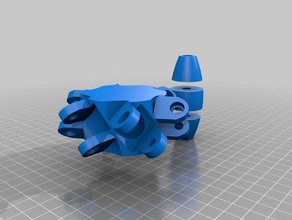 mech wheel 12345 3d printing 3d print model - Mito3D