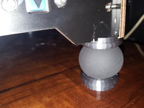 la cct bizer remix de balle squash amortisseurs anti-vibration pieds 3d l'imprimante accessoires 3d print model - Mito3D