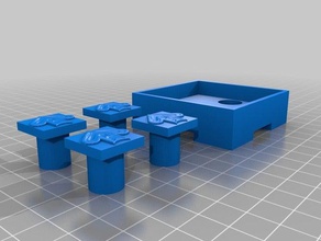 numpad ddr coperchio computer 3d print model - Mito3D