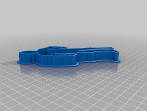 c3p0 cortador de cookie a cozinha jantar personalizado 3d print model - Mito3D