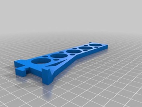 griffin pro xl 3d yazıcı biriktirme tutucu değiştirme parçalar delta filament filaman makara 3d print model - Mito3D