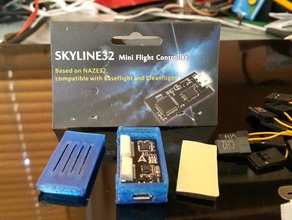 skyline32 mini case rc vehicles flight controller 3d print model - Mito3D