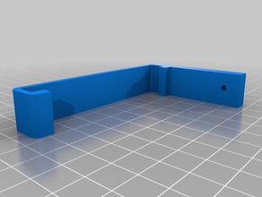 cube coat hanger remixed tool head 3d printing 3d print model - Mito3D