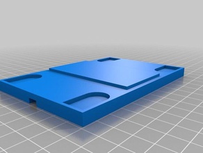 linksys switch mounting plate electronics wall mount 3d print model - Mito3D