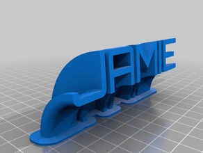 jamie de la oficina personalizado 3d print model - Mito3D