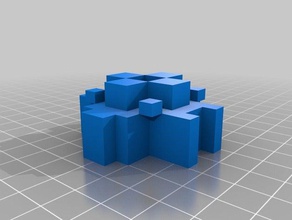 aléatoire sculptures 3d print model - Mito3D