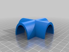 barrel vault aquarium cave pets 3d print model - Mito3D